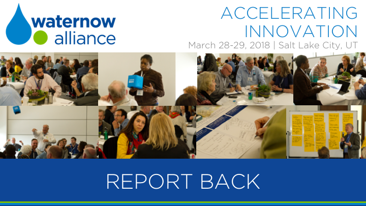 Accelerating Innovation: 2018 Summit Report Back