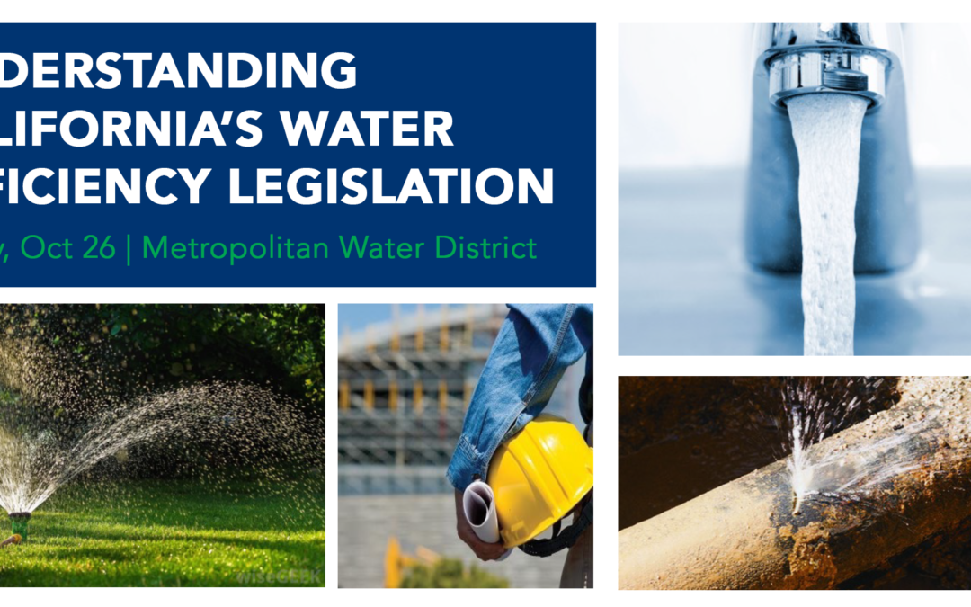 Understanding California’s Water Efficiency Legislation