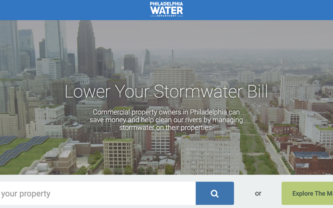 Stormwater Credits Explorer: Encouraging Participation in PWD Green Stormwater Infrastructure Retrofit Programs