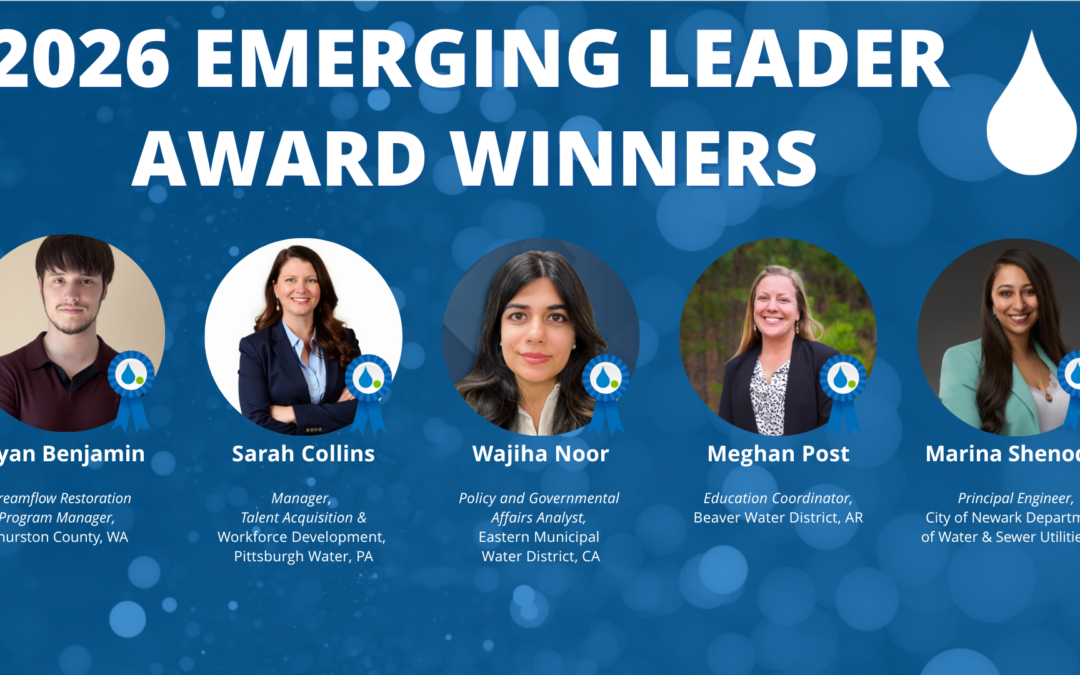 WaterNow’s 2026 Emerging Leader Award Winners!